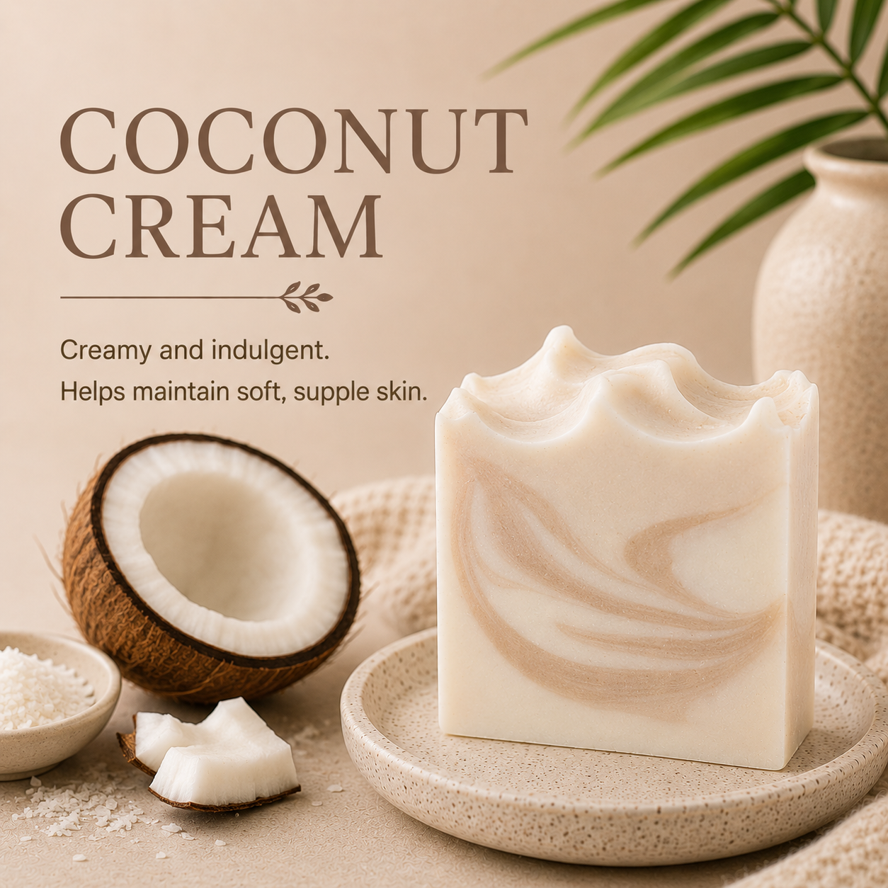 Coconut Cream Goat Milk Soap
