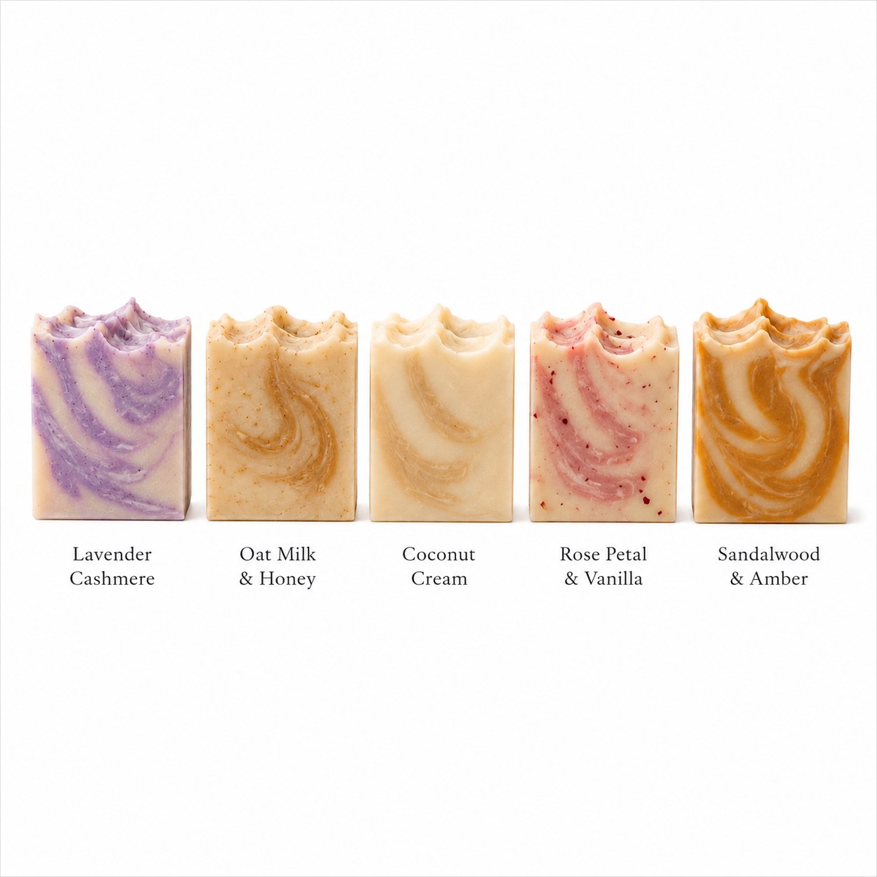 Signature Collection – Set of 5 Goat Milk Soaps