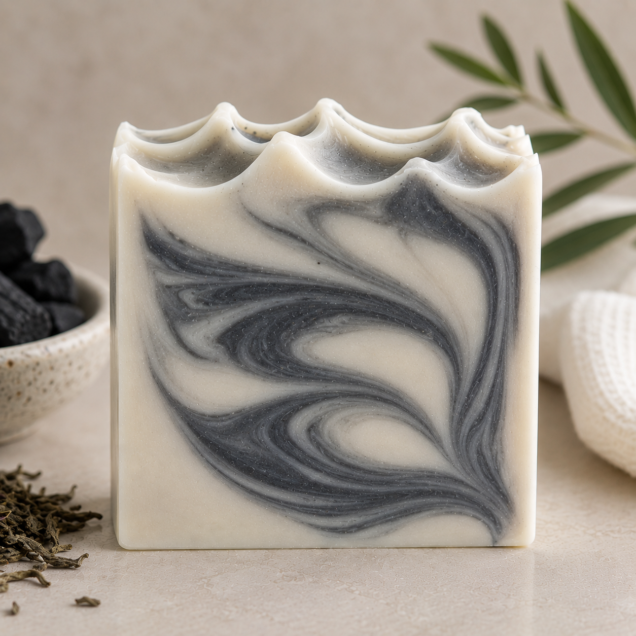 Sea Salt Orchid Goat Milk Soap