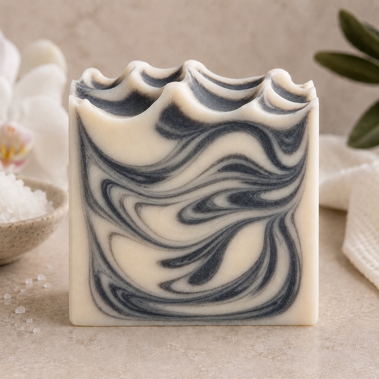 Charcoal and Tea Tree Goat Milk Soap