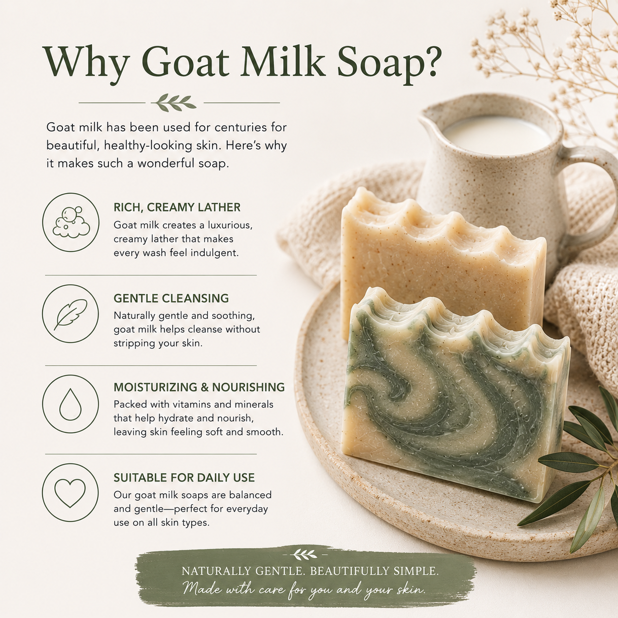 Sandalwood & Amber Goat Milk Soap